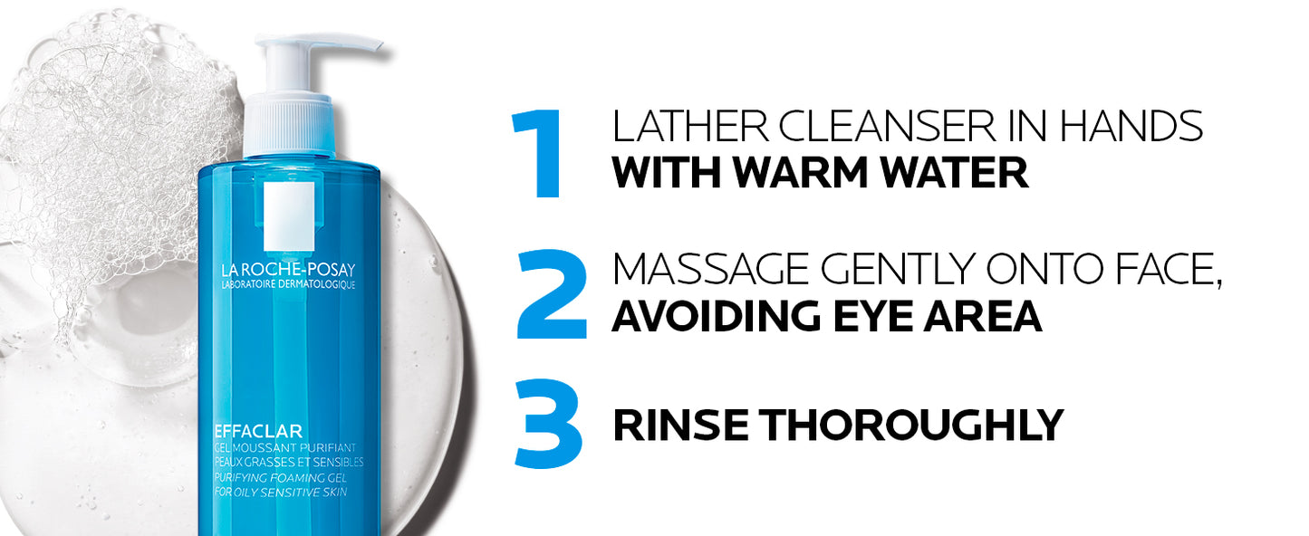La Roche-Posay Effaclar Gel Cleanser 400ml